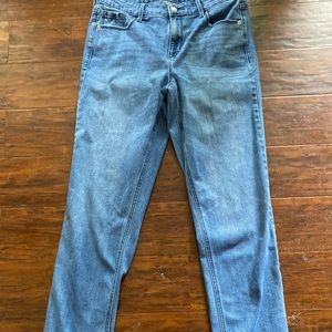 Old Navy Straight Leg Size 10 LONG Jeans